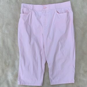 Christopher & Banks pink capris 16 petite